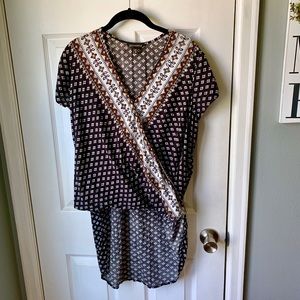 3 for $25! Express High Low Wrap front Blouse